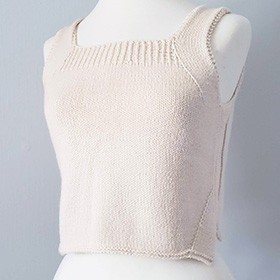 Cropped tank top