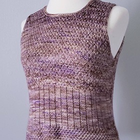 Textured tank top